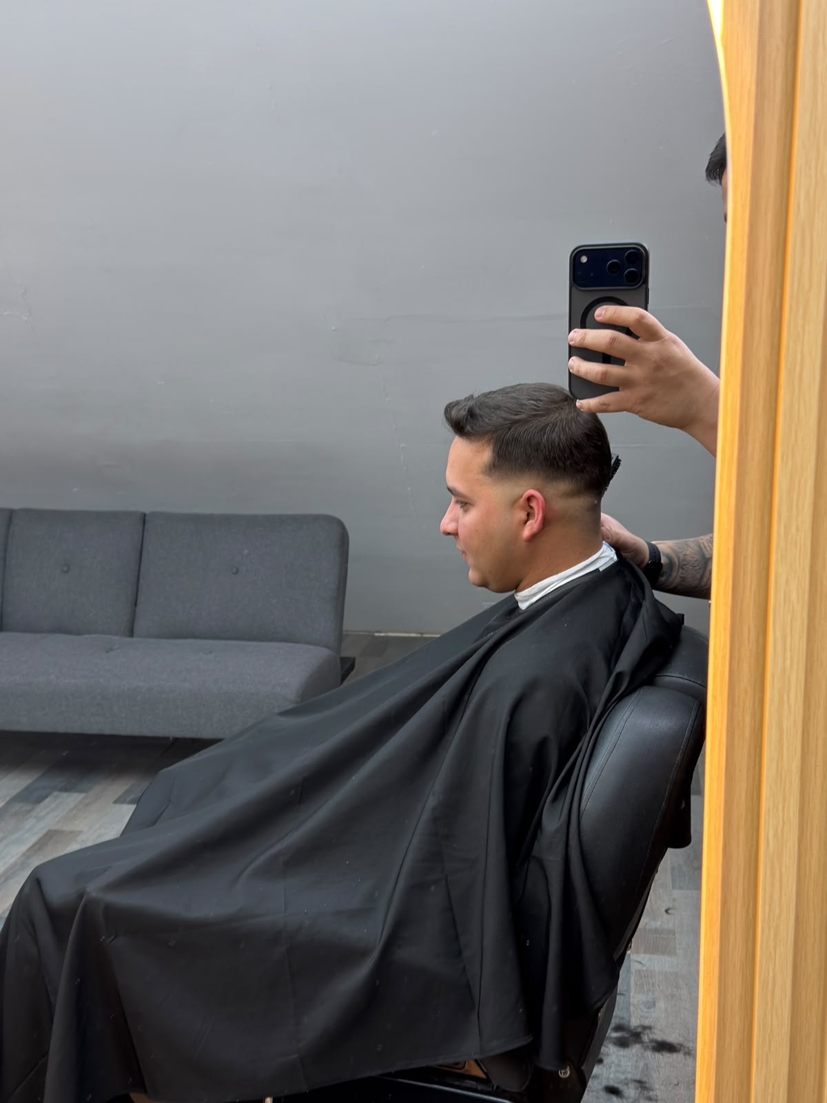 Trabajo realizado en Gentelman's Club Barber, fotografía 2